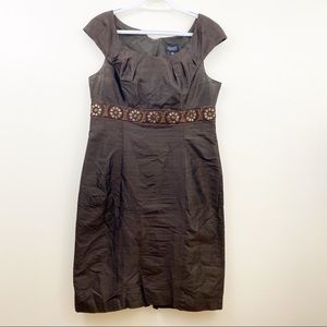 Adrianna Papell Brown Evening Dress Size 10